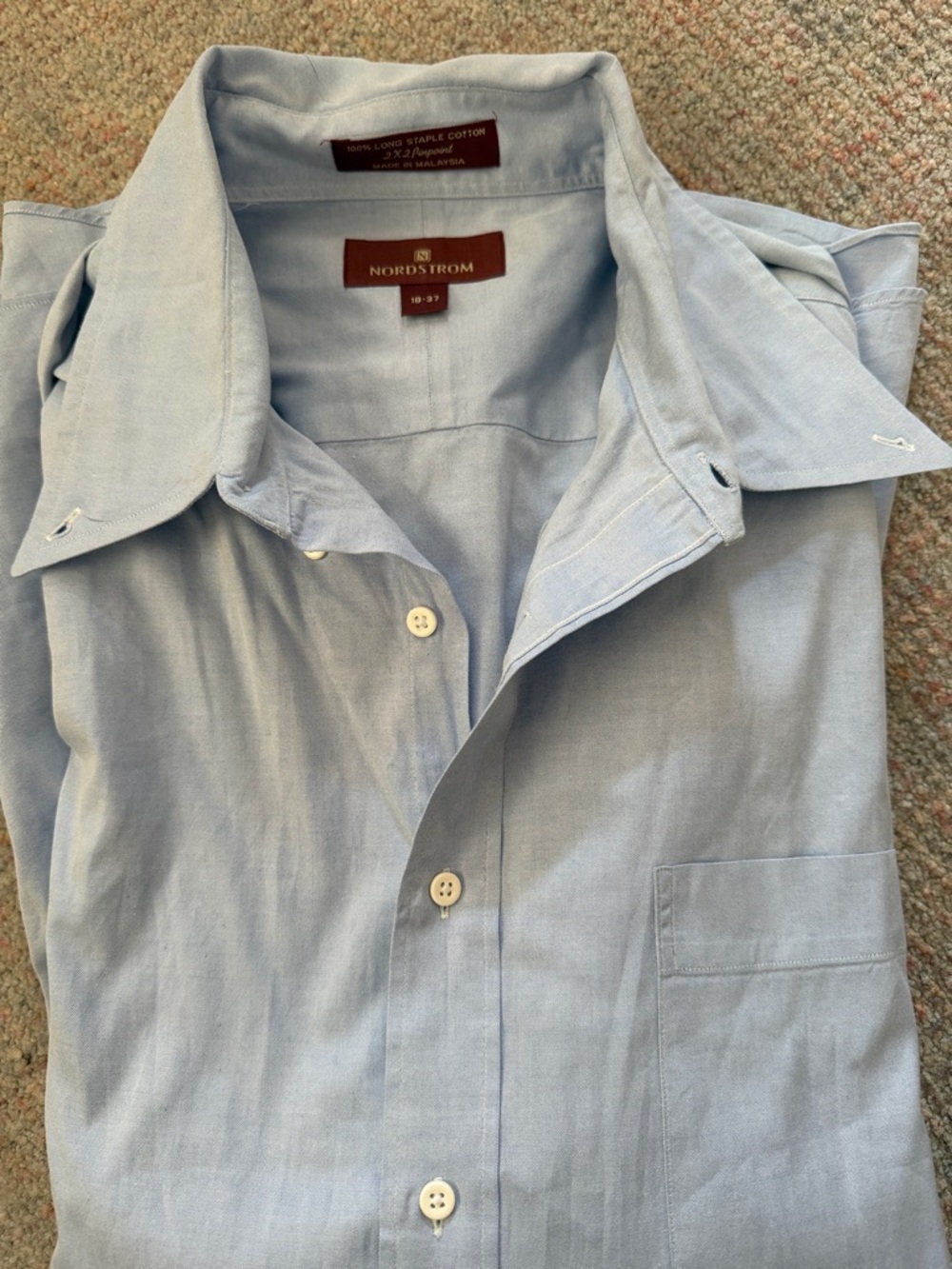 Nordstrom Men’s Light Blue Dress Shirt